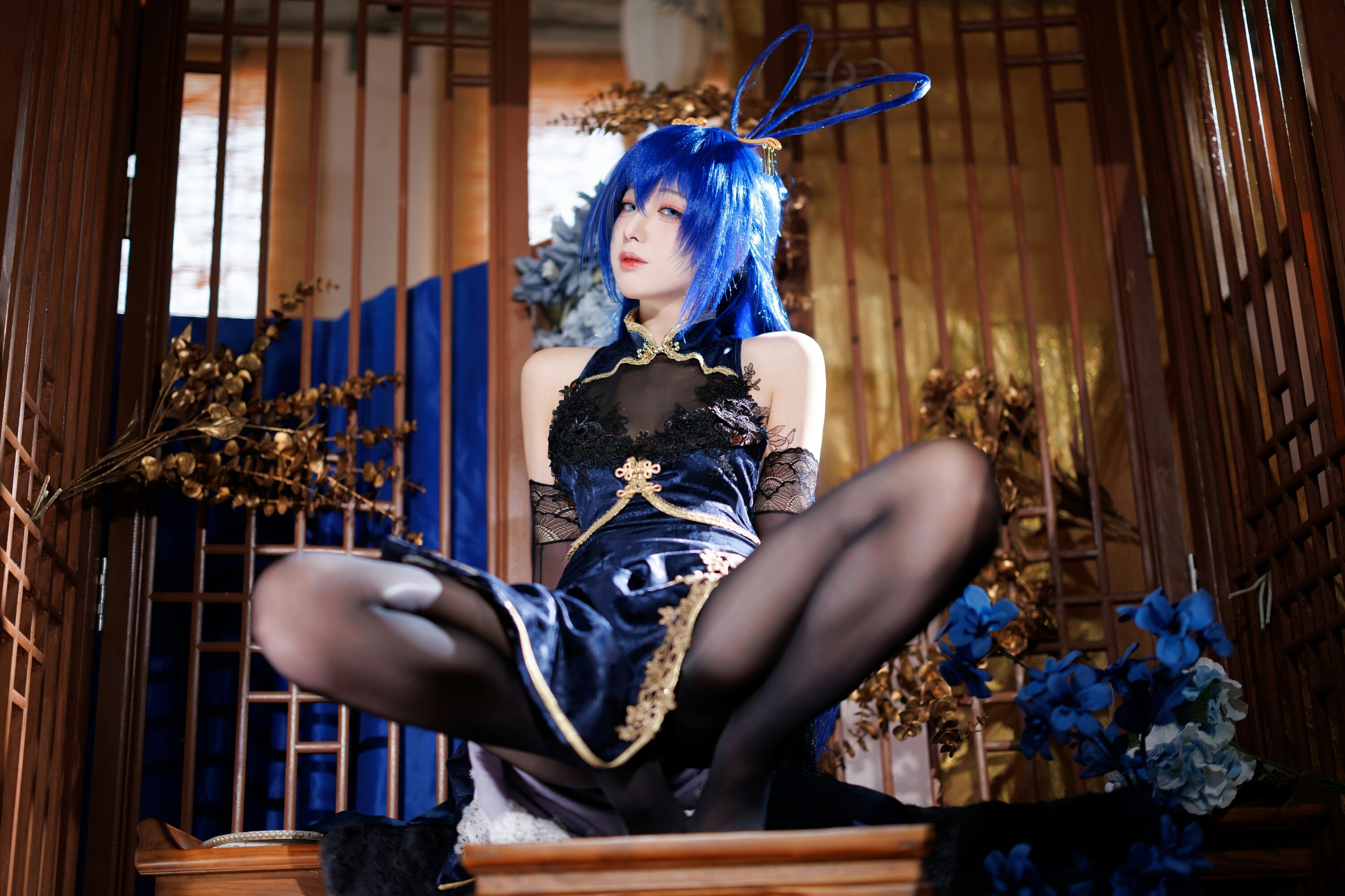 封疆疆v – 花园旗袍新泽西旗袍 [43P]